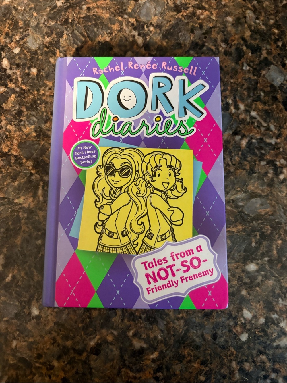 Dork Diaries: Tales from a Not-So-Friendly Frenemy - Purple & Pink Cover